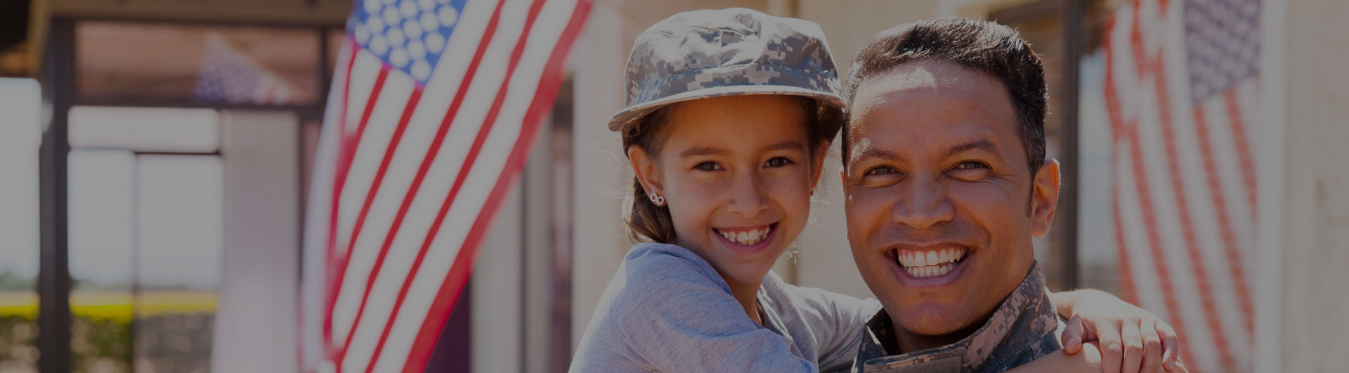 VA loan Dad & Daughter